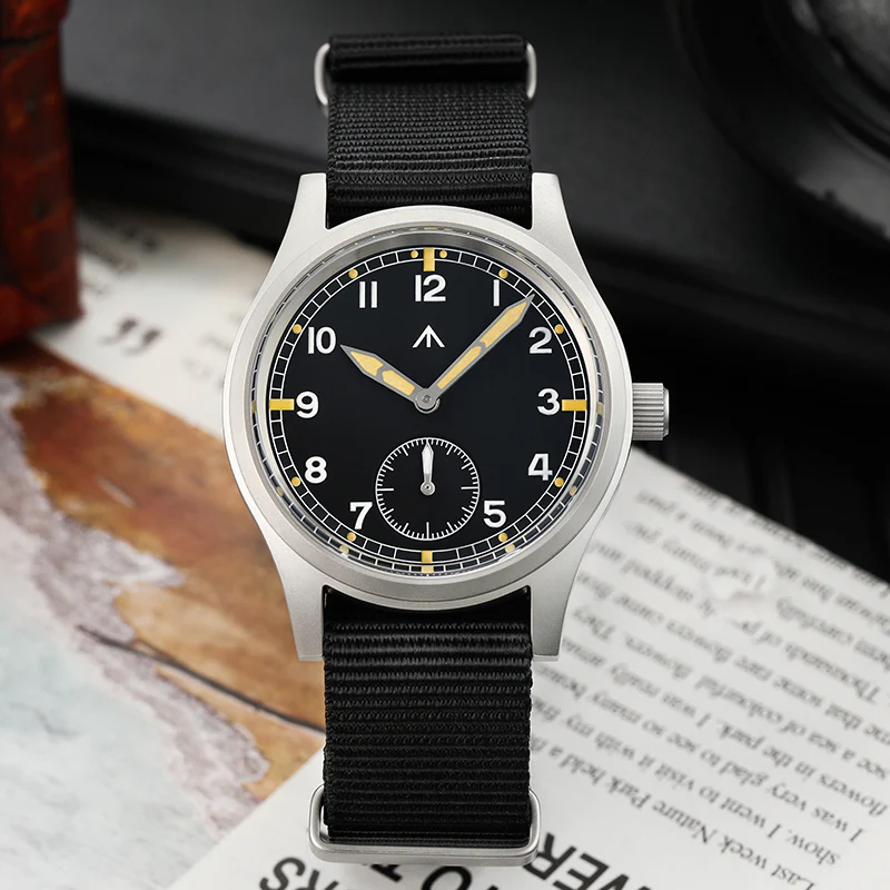Militado 36mm D12 Quartz Field Watch - Sword Hands - Image 16