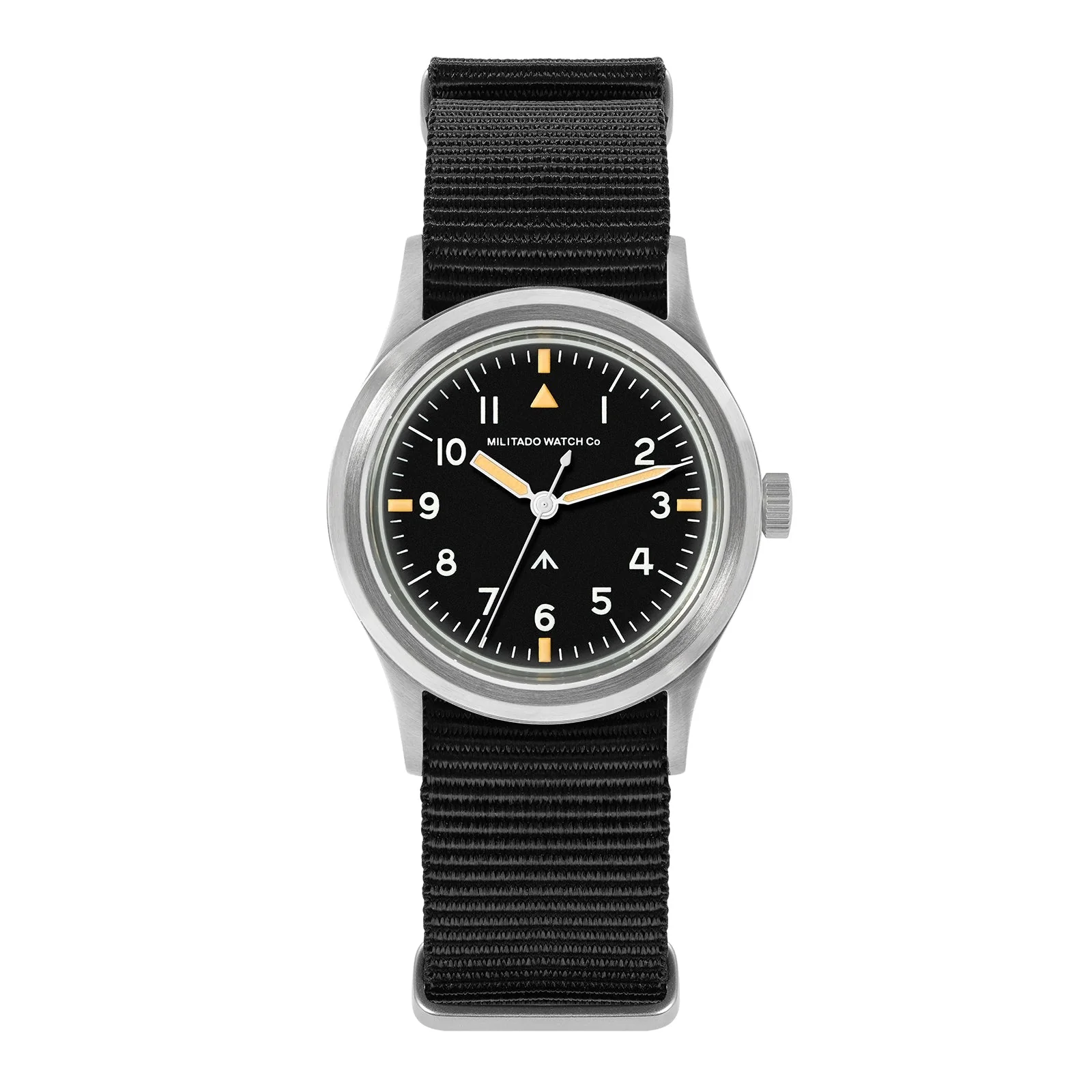 Militado 36mm Retro Military Watch VH31/VH65 Sweeping Hand ML14 V2