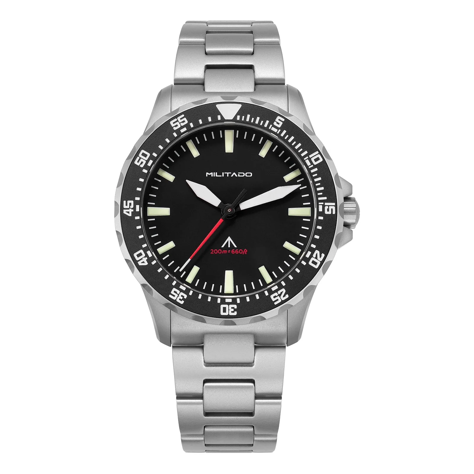 Militado 39mm Dive Watch Sapphire Crystal Military Watch ML16 - Image 2