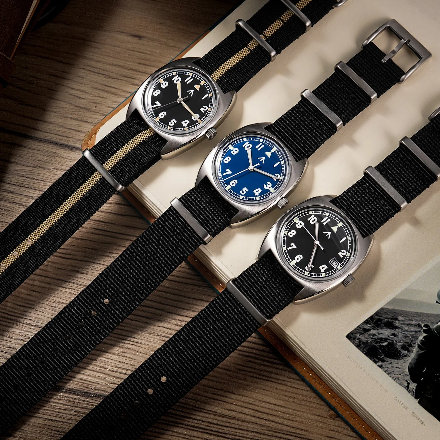Militado Vintage 36mm Military Watch W10 Remake ML17 - Image 16