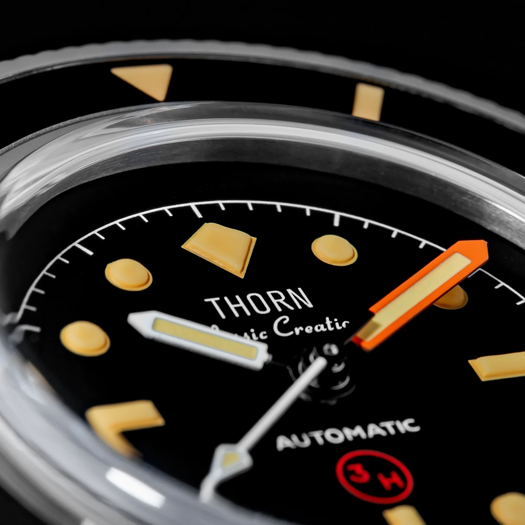 Thorn 38mm 50 Fathoms 3H PT5000 Dive Watch T008 - Image 4