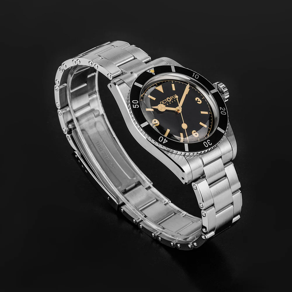 Octopus Kraken 37mm Vintage Automatic Watch OCT-0028 Benz Hands - Image 11