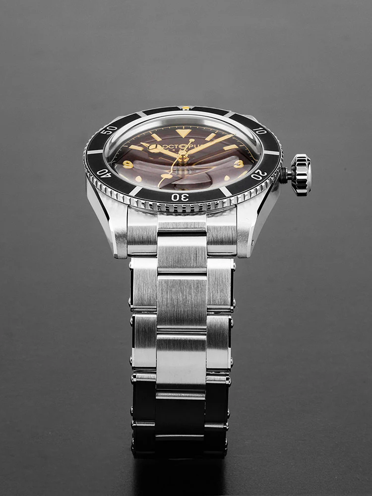 Octopus Kraken 37mm Vintage Automatic Watch OCT-0028 Benz Hands - Image 19