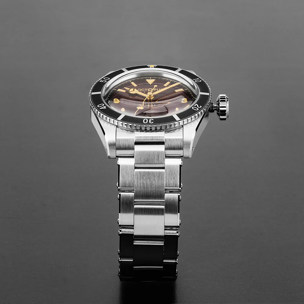 Octopus Kraken 37mm Vintage Automatic Watch OCT-0028 Benz Hands - Image 8