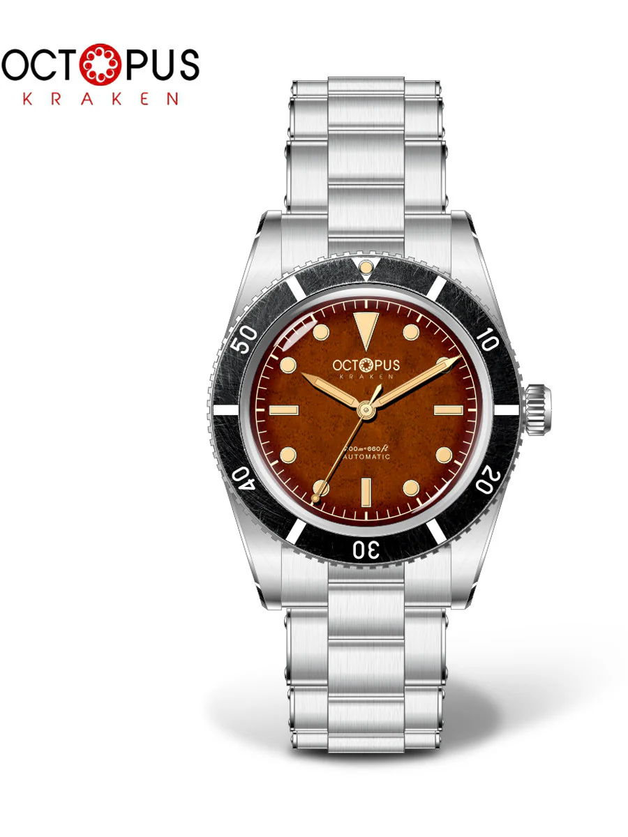 Octopus Kraken PT5004 37mm Automatic Watch OCT-0029 Sword Hands - Image 17