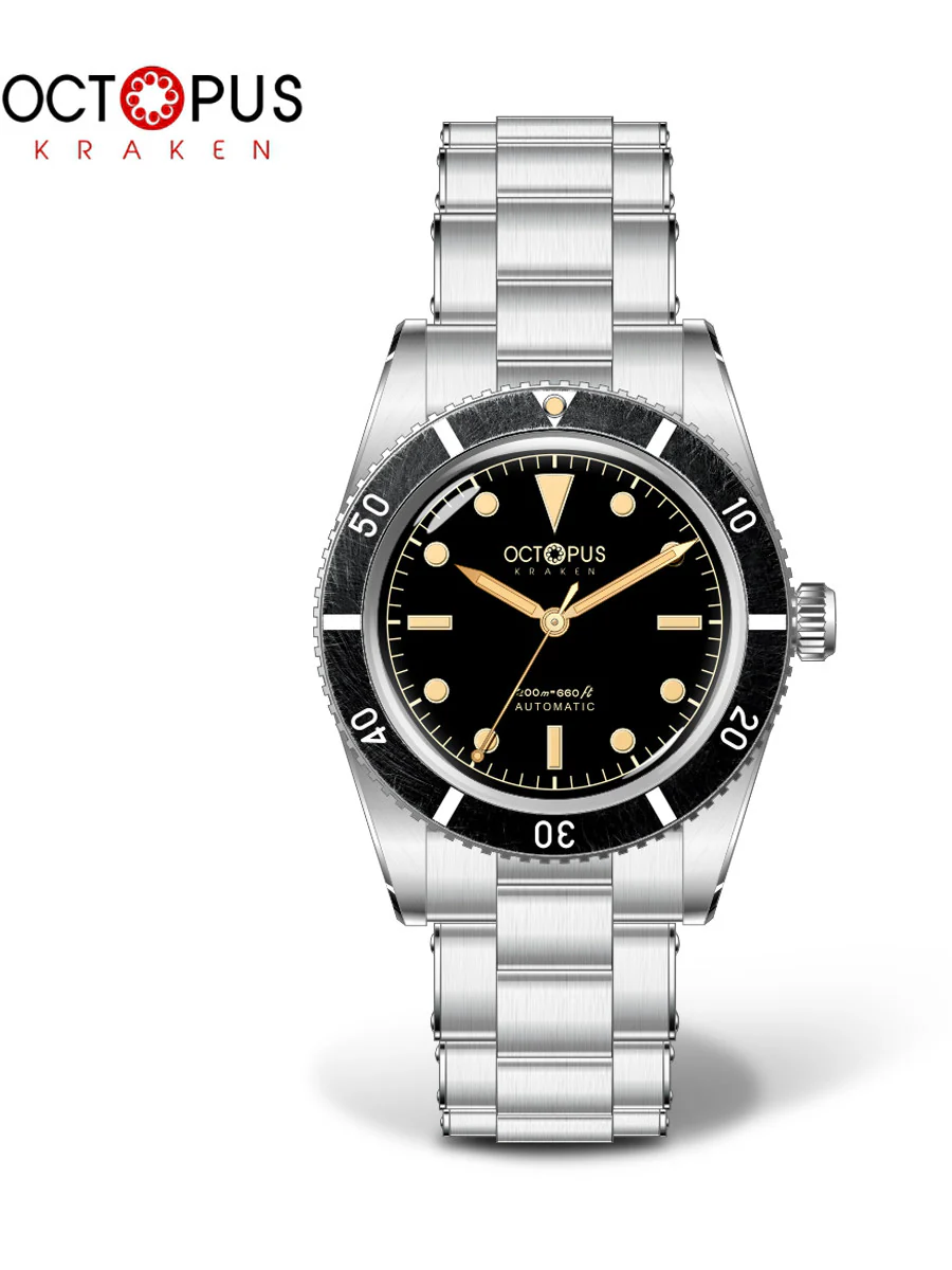 Octopus Kraken PT5004 37mm Automatic Watch OCT-0029 Sword Hands - Image 18
