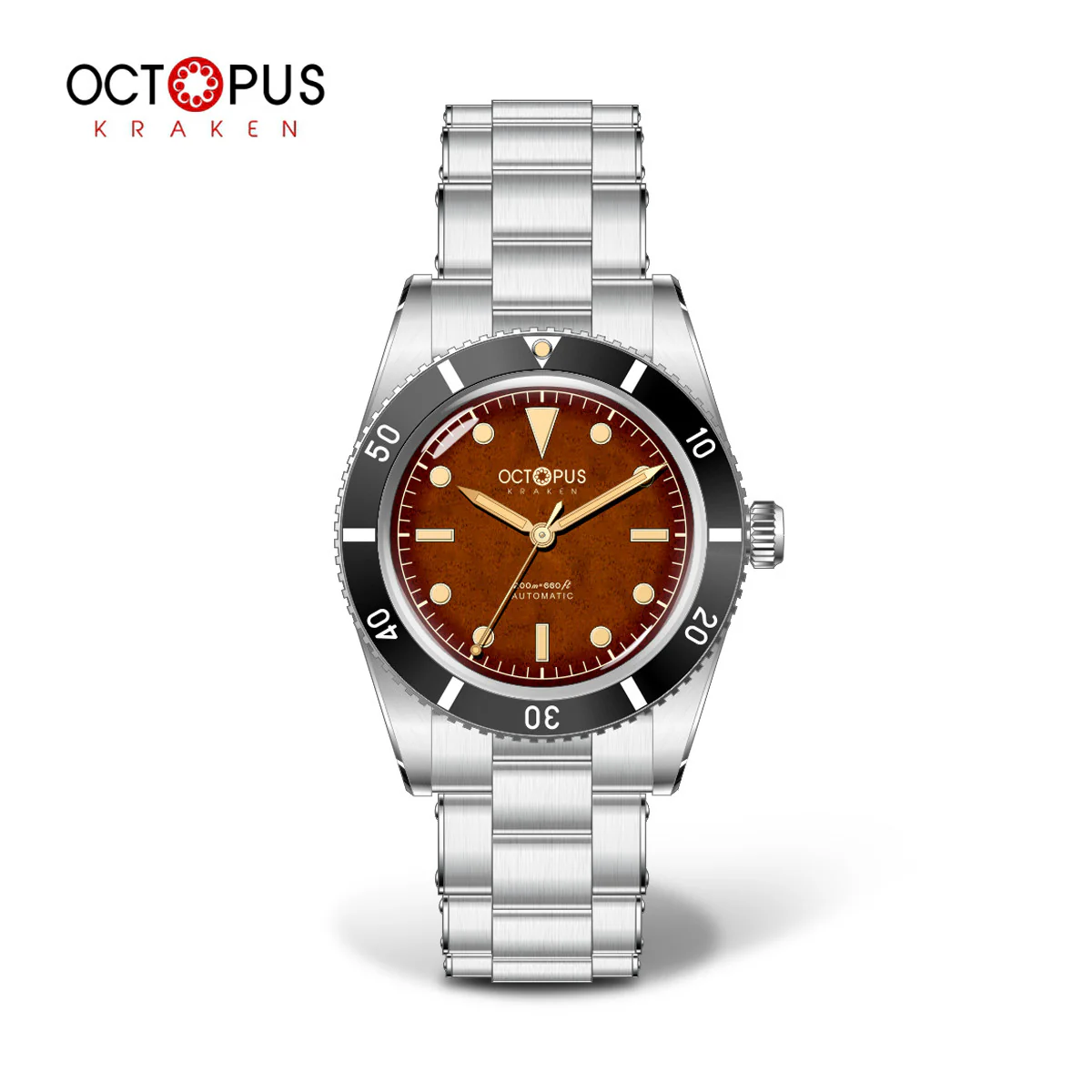 Octopus Kraken PT5004 37mm Automatic Watch OCT-0029 Sword Hands - Image 3