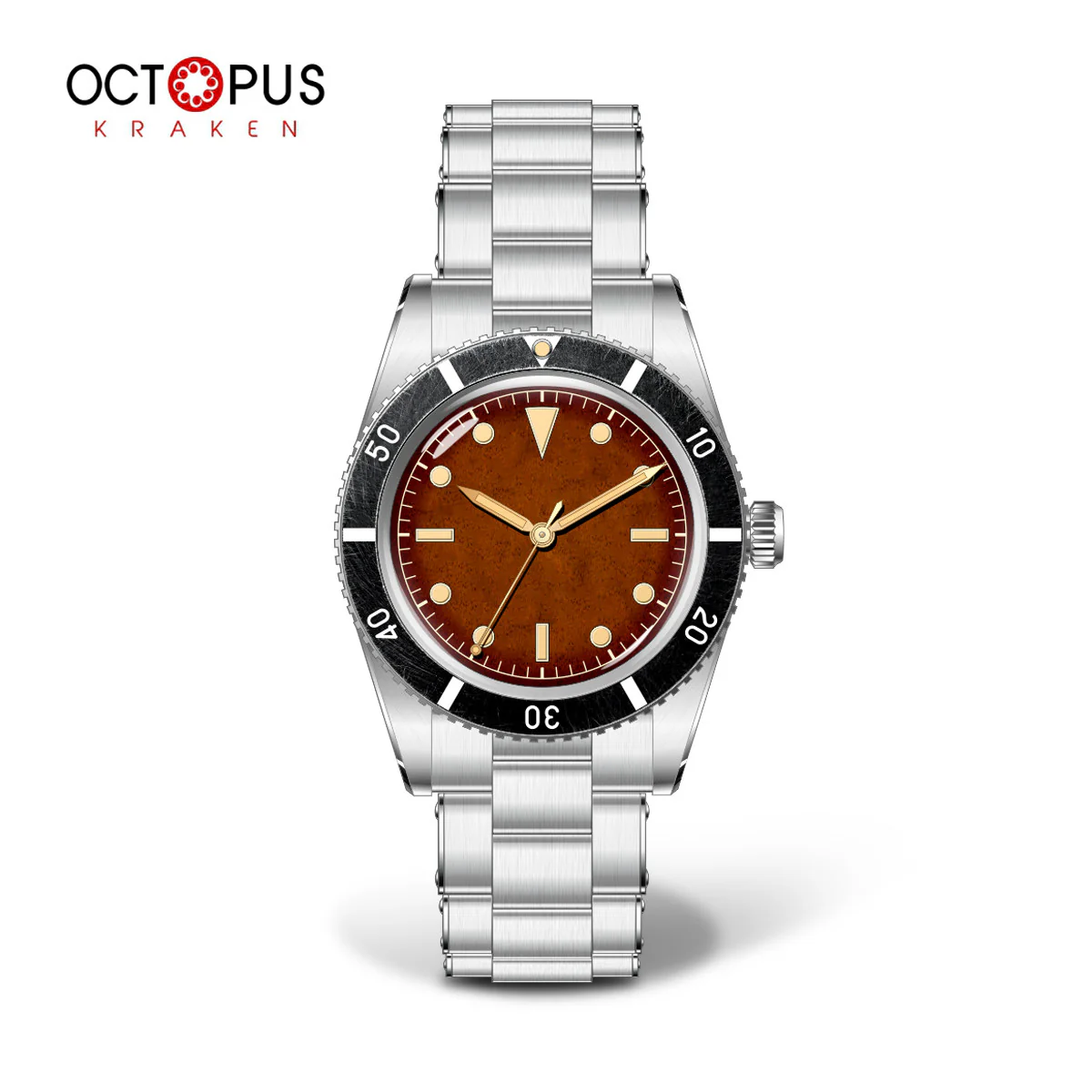 Octopus Kraken PT5004 37mm Automatic Watch OCT-0029 Sword Hands - Image 5