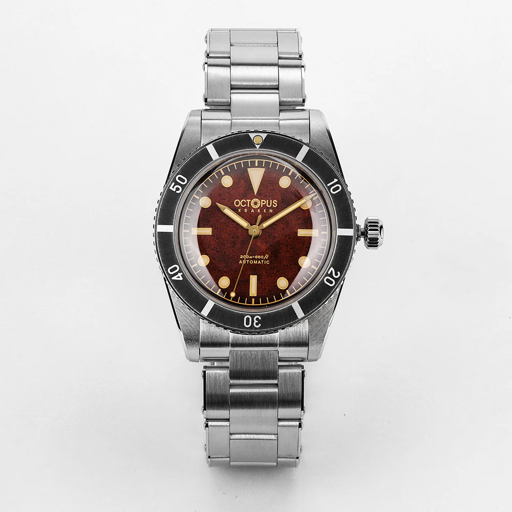 Octopus Kraken PT5004 37mm Automatic Watch OCT-0029 Sword Hands - Image 8