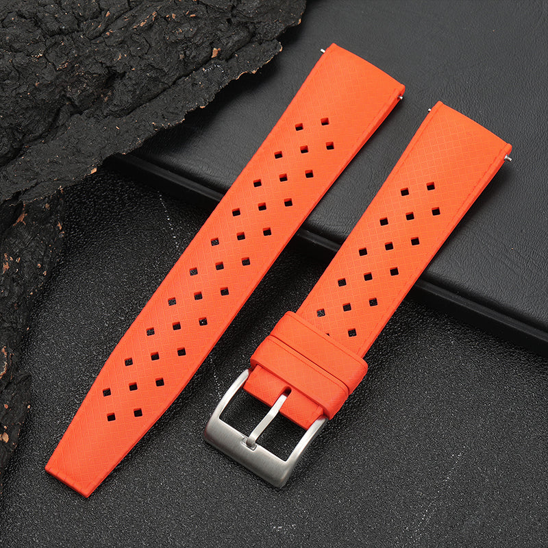 Premium-Grade Tropical FKM Rubber Watch Strap - Image 13