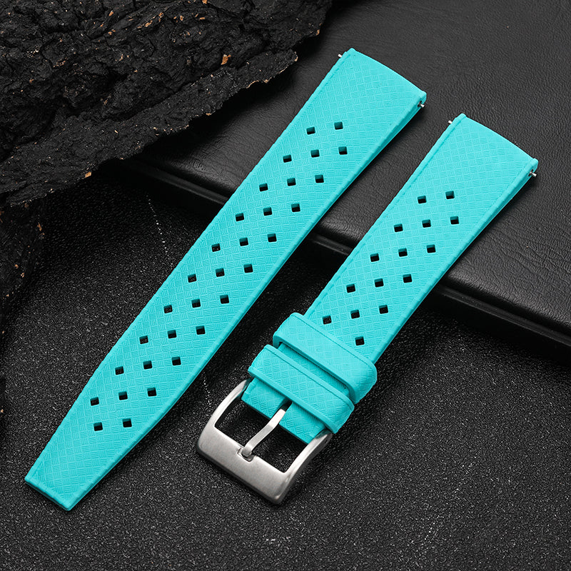 Premium-Grade Tropical FKM Rubber Watch Strap - Image 24