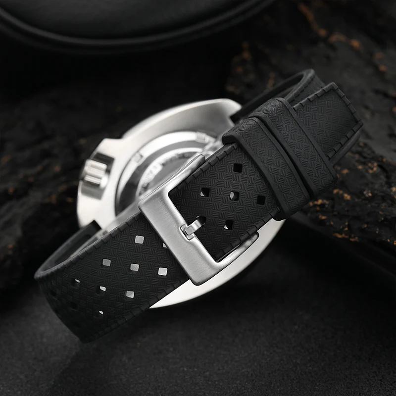 Premium-Grade Tropical FKM Rubber Watch Strap - Image 32