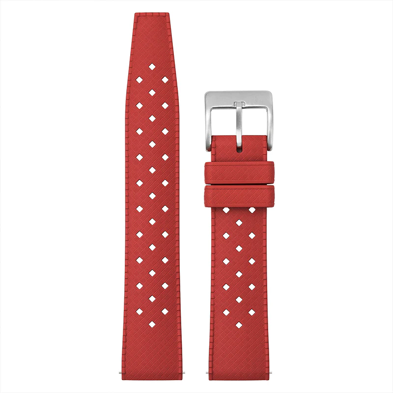 Premium-Grade Tropical FKM Rubber Watch Strap - Image 33