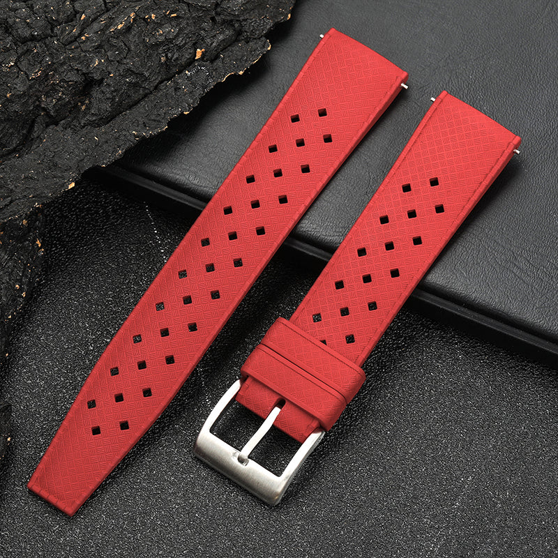 Premium-Grade Tropical FKM Rubber Watch Strap - Image 39