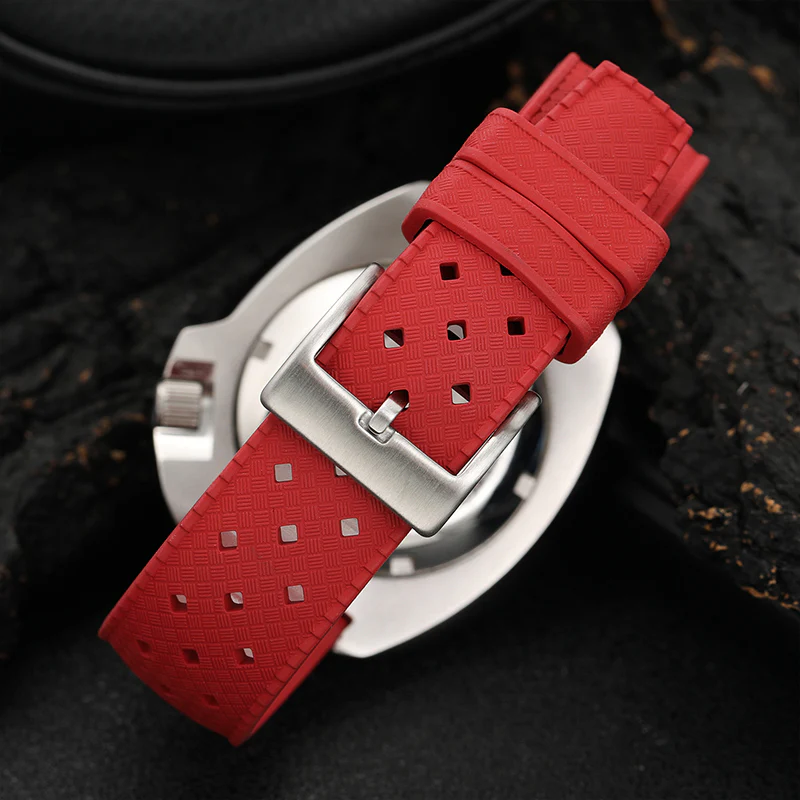 Premium-Grade Tropical FKM Rubber Watch Strap - Image 40