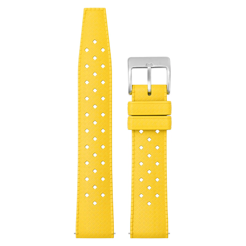 Premium-Grade Tropical FKM Rubber Watch Strap - Image 41