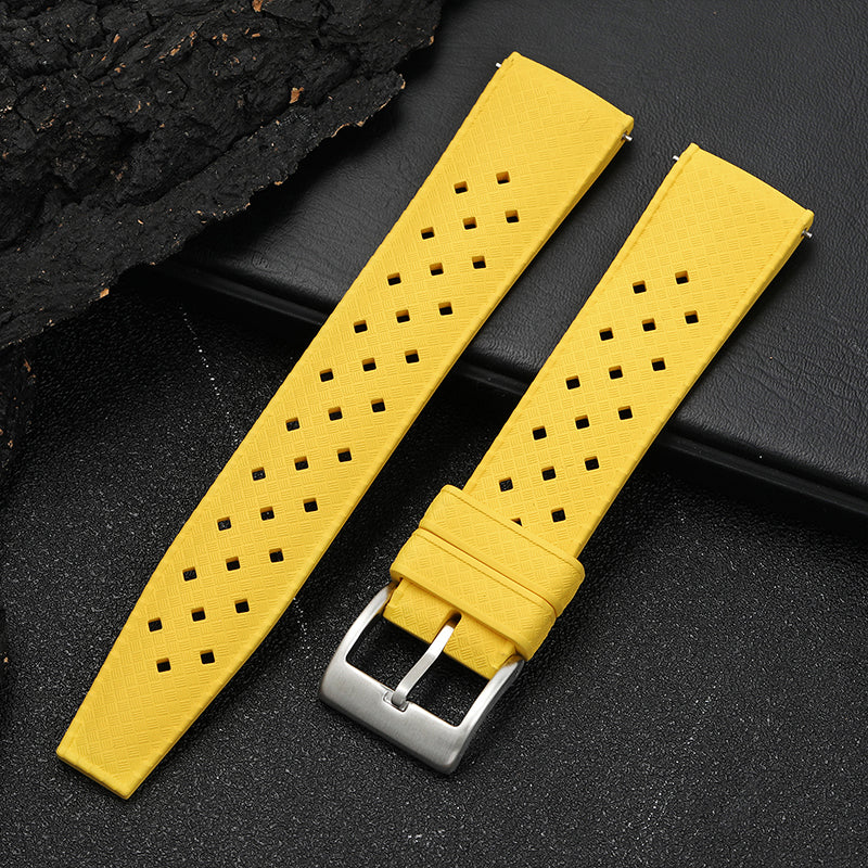 Premium-Grade Tropical FKM Rubber Watch Strap - Image 48