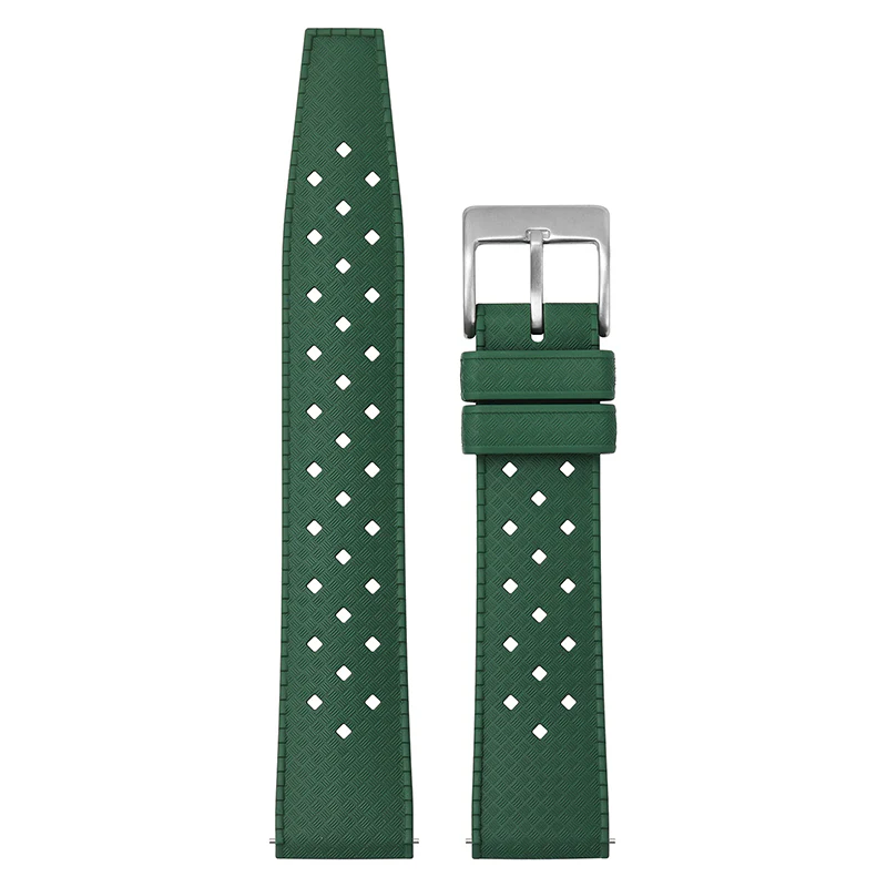 Premium-Grade Tropical FKM Rubber Watch Strap - Image 50