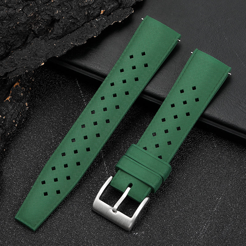 Premium-Grade Tropical FKM Rubber Watch Strap - Image 55