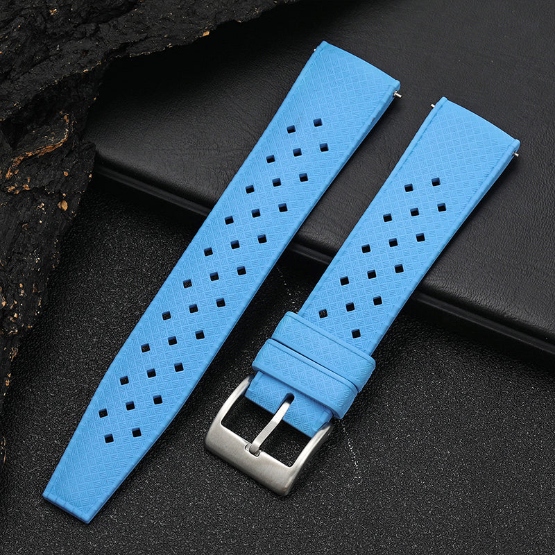 Premium-Grade Tropical FKM Rubber Watch Strap - Image 63