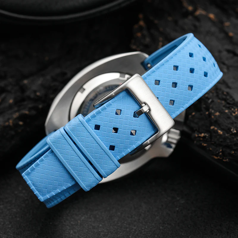 Premium-Grade Tropical FKM Rubber Watch Strap - Image 64