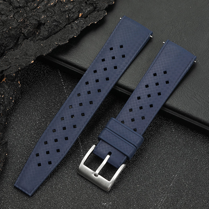 Premium-Grade Tropical FKM Rubber Watch Strap - Image 71