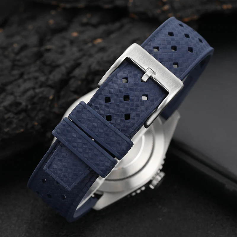 Premium-Grade Tropical FKM Rubber Watch Strap - Image 72