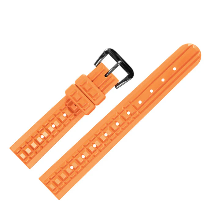 Rdunae 19mm/20mm Soft TPU Rubber Watch Strap - Image 2