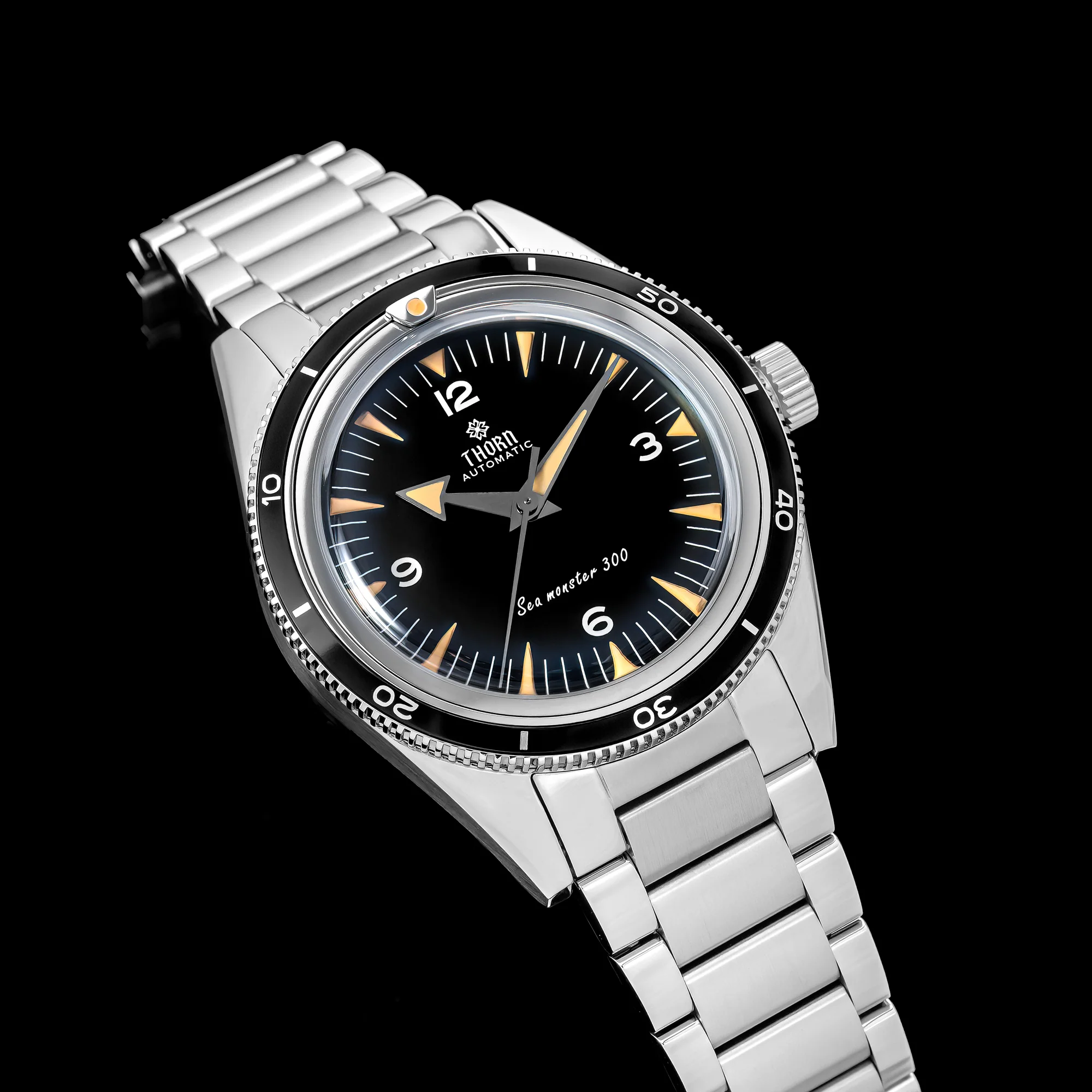 THORN 38mm Automatic Watch 1950s Tribute Collection T026 - Image 7