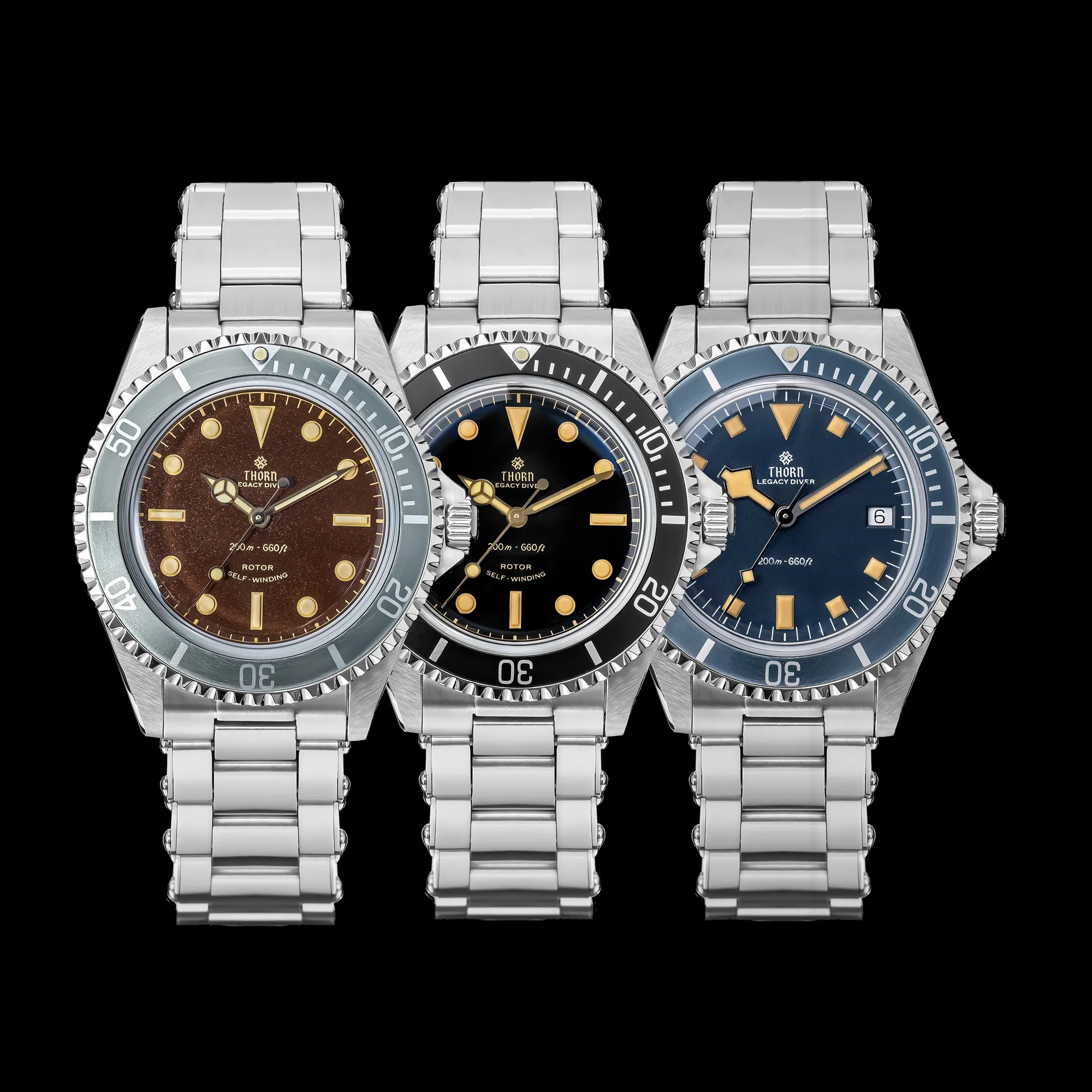 Thorn 40mm PT5000 Automatic Dive Watch T023 V1